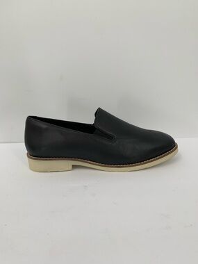 SoftWalk Whistle II loafer shoe black leather comfort slip-on Preppy new 9.5